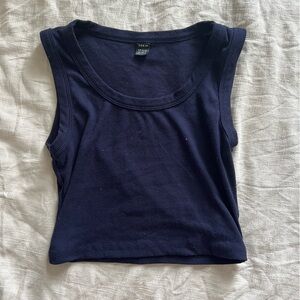 Navy Tank Top